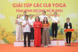 Giải Cúp các Câu lạc bộ Yoga tỉnh Bình Dương năm 2024: Trung tâm Allei Yoga đoạt giải nhất toàn đoàn