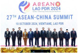 ASEAN, China adopt five important documents at summit in Laos