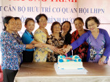 Meeting of officials of Women's Union of Song Be - Binh Duong province over periods