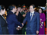 Top legislator wraps up Laos trip