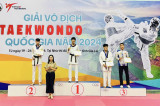 Giải vô địch Taekwondo Quốc gia 2024: Bình Dương giành hạng nhì toàn đoàn