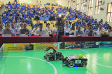 Trường Cao đẳng Công nghệ cao Đồng An đạt giải nhất cuộc thi Robocon “VSVC RACINGBOTS 2024”