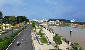 Sustainable urban development visualized in planning