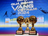 Họp báo công bố giải thưởng Quả bóng vàng Việt Nam 2024