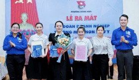 Phường đoàn Đông Hòa (TP.Dĩ An): Ra mắt Chi đoàn Trường Mầm non Như Ý