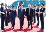 State President arrives in Santiago, beginning official visit to Chile