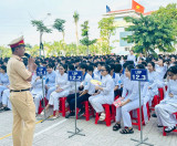 TP.Tân Uyên: Nỗ lực bảo đảm giao thông an toàn cho học sinh