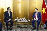 NA Chairman receives Japan’s Komeito Party leader