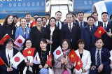 Top legislator wraps up official visit to Japan