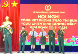 Đội văn nghệ Cựu chiến binh phường Hiệp Thành (TP.Thủ Dầu Một): Mang lời ca tiếng hát phục vụ phong trào địa phương