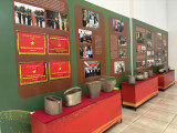 Visitors enjoy hundreds of images and artifacts at thematic exhibition “People's Armed Forces of Binh Duong province in fighting, building and defending the Fatherland”