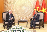 Senior Party official highlights positive development of Vietnam-Palestine relations