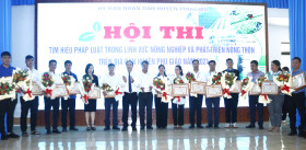 Nâng cao kiến thức pháp luật ngành nông nghiệp thông qua hội thi
