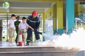 Tuyên truyền kỹ năng phòng cháy chữa cháy cho học sinh