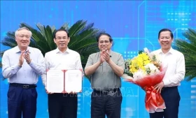 政府总理范明政出席胡志明市规划公布仪式