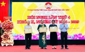 Thu Dau Mot City’s Fatherland Front work achieves positive results in all aspects