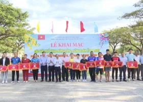 Huyện Bàu Bàng: Khai mạc các giải thể thao mừng Đảng - mừng xuân Ất Tỵ năm 2025