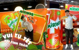 Chợ Tết Thuận An - Bình Dương  2025, săn quà cùng Mirinda!