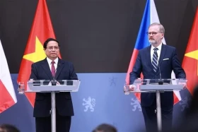 越南政府总理范明政与捷克总理会谈：将双边关系升级为战略伙伴关系