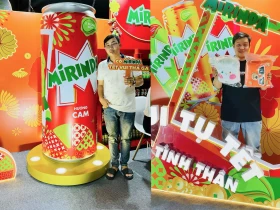 Vui Tết tại hội chợ Phú Giáo - săn quà cùng Mirinda