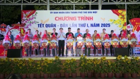 Lực lượng vũ trang tỉnh: Vui xuân không quên nhiệm vụ