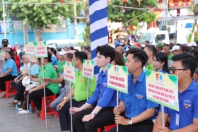 Tuổi trẻ Bình Dương ra mắt các đội hình phục vụ Lễ hội Rằm Tháng Giêng