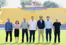 AFC kiểm tra tổng thể sân Gò Đậu