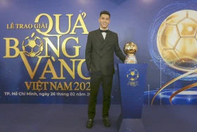 Quả bóng vàng Việt Nam 2024: Tiến Linh lần đầu được vinh danh