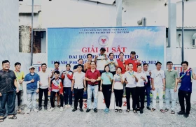 Đại hội Thể dục thể thao TP.Bến Cát lần 3-2025: Phường Mỹ Phước nhất toàn đoàn môn Bi sắt