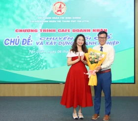 Cà phê doanh nhân: Chuyển đổi số và xây dựng doanh nghiệp