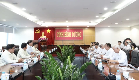Bình Dương tạo điều kiện để Tập đoàn Trường Hải - THACO triển khai các dự án thuận lợi