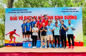 Kết thúc giải Bi sắt Bình Dương 2025: TP.Dĩ An nhất toàn đoàn