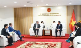 Đại học Southampton (Vương quốc Anh) tìm hiểu cơ hội hợp tác tại Bình Dương