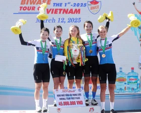 Đội tuyển xe đạp nữ Biwase Bình Dương: Đường dài mới biết ngựa hay