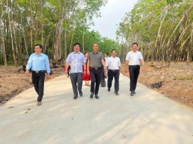 Phường Hòa Lợi, TP.Bến Cát: Khánh thành công trình đường xã hội hóa