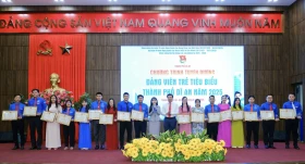 Thành đoàn Dĩ An:
Tuyên dương 95 đảng viên trẻ tiêu biểu