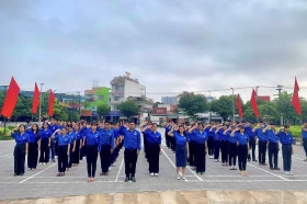 TP.Dĩ An: Hơn 500 thanh niên tham gia hoạt động giáo dục truyền thống