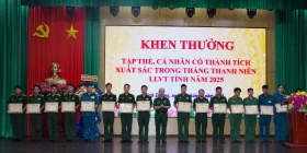 Tuổi trẻ lực lượng vũng trang tỉnh xung kích đi đầu