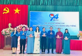 Huyện Dầu Tiếng: Khen thưởng nhiều tập thể, cá nhân có thành tích xuất sắc trong công tác đoàn