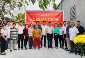 Xã Phú An, TP.Bến Cát: Khánh thành đường giao thông xã hội hóa