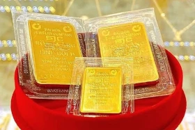 4月5日下午越南国内金价下跌120万越盾