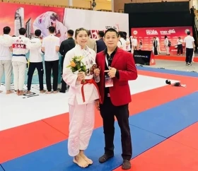 Vietnamese athlete earns place to compete at World Games’ jujitsu
