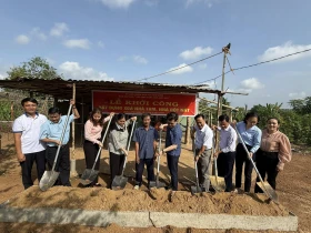 Huyện Bắc Tân Uyên khởi công xây dựng nhà cho hộ cận nghèo
