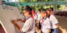 Huyện Bàu Bàng: 750 học sinh, giáo viên tham gia ngày hội đọc sách năm 2025
