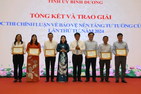 Tổng kết Cuộc thi Chính luận về bảo vệ nền tảng tư tưởng của Đảng năm 2024