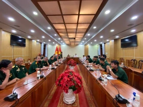 Cựu chiến binh Tiểu đoàn Hoàng Liên Sơn 2 thăm lại chiến trường xưa ở Bình Dương
