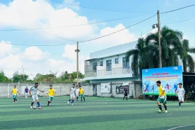 TP.Thủ Dầu Một: Khai mạc giải bóng đá công nhân, viên chức, lao động năm 2025