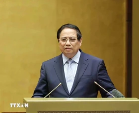 范明政：提交越共十四大的文件具有革命性、行动性和高可行性