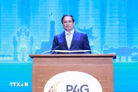 Thủ tướng Phạm Minh Chính tuyên bố khai mạc Hội nghị thượng đỉnh P4G Việt Nam