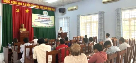 Khai giảng lớp huấn luyện quản lý sức khỏe tổng hợp trên cây sầu riêng tại Phú Giáo